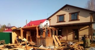Демонтаж частных домов Серпухов, цена от 1627 руб.