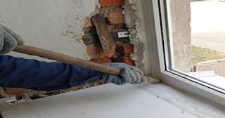 Демонтаж окон в Серпухове: цена от 1574 руб. - Сварной-Срп
